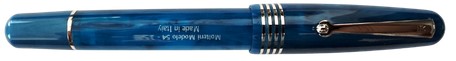 Molteni Modelo 54 Caribe Blue Rhodium Ltd Ed Fountain Pen 